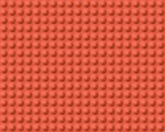 Perler beads ironed under ironing cloth, 0.25 mm